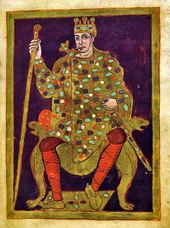 A Frankish King  possibly Bernard of Italy  ca. 851  Location TBD